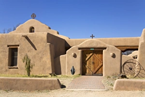 Adobe Prints: Holy Trinity Monastery in St. David, Benson City, Cochise County, Arizona