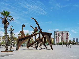 Homage Prints: Homenatge a la Natacio Sculpture