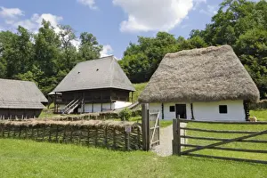 Sibiu Prints: Homesteads, Astra Museum of Traditional Folk Civilization, Dumbrava, Sibiu