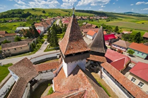 Images Dated 21st June 2008: Homorod, UNESCO World Heritage Site, Saxonian churches, Romania, Europe