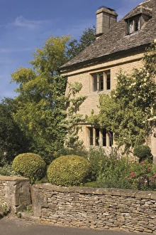 Honey coloured stone house, Upper Slaughter, The Cotswolds, Gloucestershire