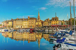 Honfleur Prints: Honfleur Harbour, Honfleur, Normandy, France, Europe
