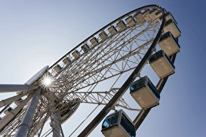 Big Wheel Prints: The Hong Kong Observation Wheel, Central, Hong Kong, China, Asia
