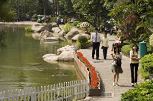 Hong Kong Park, Central district, Hong Kong, China, Asia