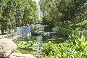 City Park Prints: Hong Kong Park in Central, Hong Kong Island, Hong Kong, China, Asia