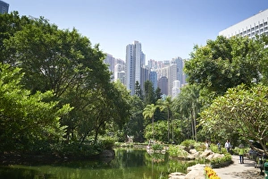 Hong Kong Park in Central, Hong Kong Island, Hong Kong, China, Asia