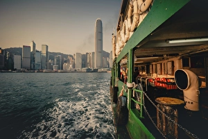 Passenger Prints: The Hong Kong Skyline taken from the Star Ferry, Hong Kong, China
