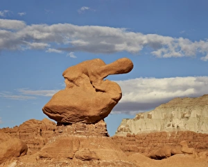 Stack Prints: Hoodoo under clouds, Goblin Valley State Park