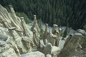 Hoodoos Prints: Hoodoos at Hoodoo Creek, Yoho National Park, UNESCO World Heritage Site