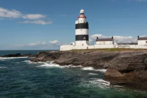 Lighthouses Prints: Hook Head Lighthouse, County Wexford, Leinster, Republic of Ireland, Europe