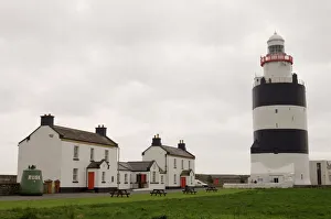 Light House Prints: Hook Head Lighthouse, County Wexford, Leinster, Republic of Ireland (Eire), Europe