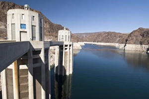 Electricity Prints: Hoover Dam, Arizona, United States of America, North America