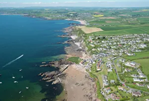 Devon Prints: Hope Cove, Devon, England, United Kingdom, Europe