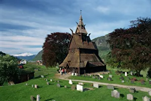 Wood Prints: The Hopperstad Stave Church