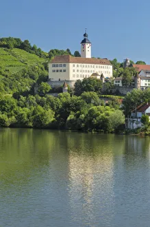 Horneck Castle, Gundelsheim am Neckar, Neckartal Valley, Baden-Wurttemberg, Germany