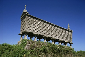 Stilt Prints: Horreo, grain store