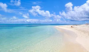 Keeling Islands Prints: Horsburgh Island, Cocos (Keeling) Islands, Indian Ocean, Asia