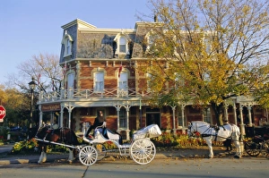 Pulling Prints: Horse-drawn carriages, Toronto, Ontario, Canada, North America
