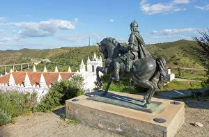 Impressive Prints: Horse and rider statue of Ibn Caci Moorish