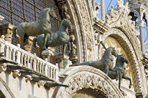 Basilica Prints: Horses on St