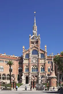 Modernism Style Prints: Hospital de la Santa Creu i Sant Pau (Hospital of the Holy Cross and St
