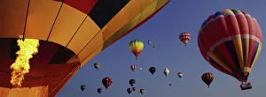 Leisure Activity Prints: Hot air balloon festival, Bristol, England, United Kingdom, Europe