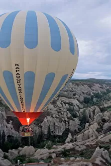 Images Dated 29th August 2008: Hot air balloon flight over Cappadocia