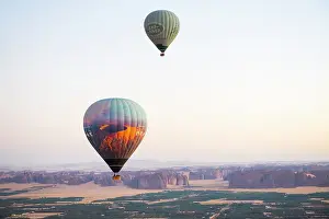 Arabia Prints: Hot air balloon flight over Hegra site and around with Hero Balloon Flights Saudi Operator