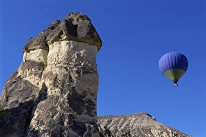Journeying Prints: Hot air balloon above the Goreme Valley