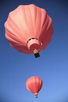 Hot air balloons, Los Lunas, New Mexico, United States of America, North America