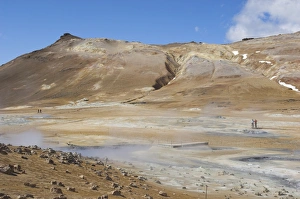 Hot Pool Prints: Hot pools at Namaskard thermal area