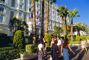 Sightseer Prints: Hotel Carlton, La Croisette, Cannes, Cote d Azur, Provence, France