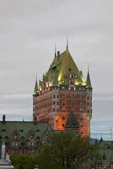 Quebec Prints: Hotel Chateau Frontenac, Quebec City, Quebec, Canada, North America