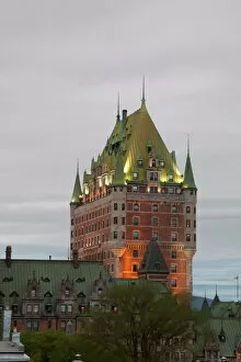Images Dated 28th May 2009: Hotel Chateau Frontenac, Quebec City, Quebec, Canada, North America
