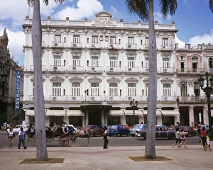 Hotel Inglaterra, Parque Central, Havana Vieja, Cuba, West Indies, Central America