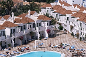 Maspalomas Prints: Hotel at Maspalomas, Gran Canaria, Canary Islands, Spain, Europe