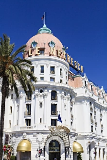 Hotel Negresco, Promenade des Anglais, Nice, Alpes Maritimes, Provence, Cote d Azur, French Riviera, France, Europe