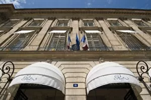 Images Dated 23rd June 2008: Hotel Ritz, Place Vendome, Paris, France, Europe