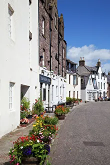 Quay Side Prints: Hotels along the Quayside at Stonehaven Harbour