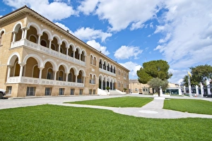 Images Dated 8th March 2008: House of the archbishop in Levkosia, Nikosia, Cyprus, Europe