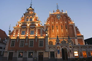 Concert Hall Prints: House of Blackheads dating from 1334