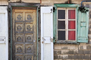 Shutters Prints: House on Bruyn Street, Gustavia, St