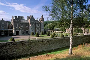 The house built to Sir Walter Scotts plan and where