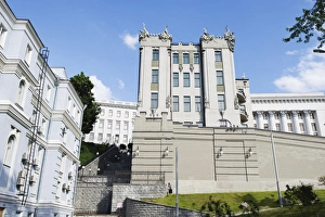 Images Dated 8th June 2009: House of Chimeras, 20th century architecture by Vladislav Horodetsky, Kiev