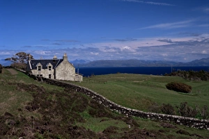 Eigg Prints: House from Grulins path