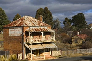 Ns W Prints: House, Hill End, historic gold mining town, New South Wales, Australia, Pacific