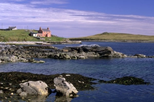 Shetland Prints: House near Burravoe