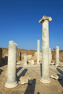 Delos Prints: House of the Sacred Lake, Delos, UNESCO World Heritage Site, Cyclades Islands