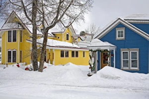 Rocky Mountain Prints: Houses decorated for Christmas