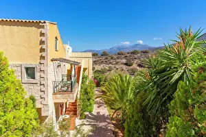 Terrace Prints: Houses and landscape in Limenas Chersonisou
